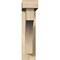 Ekena Millwork Westlake Block Rough Sawn Bracket w/ Offset Brace, Douglas Fir, 4"W x 16"D x 16"H BKT0402X16X16WTL05RDF - alternate 2